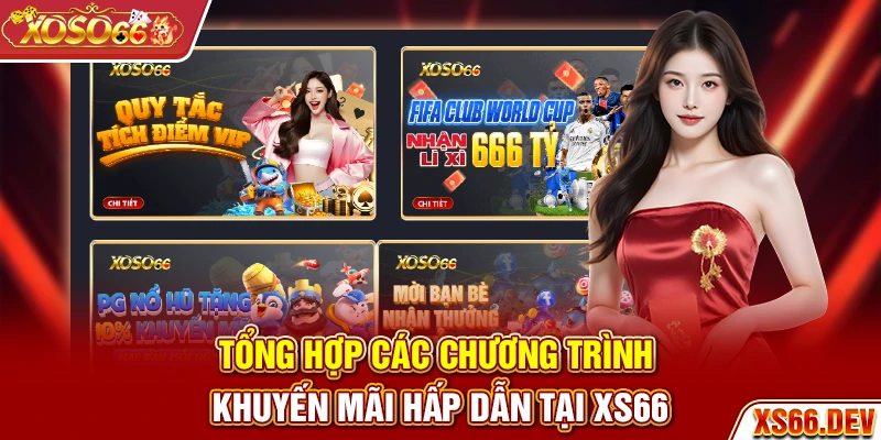 Tổng hợp các chương trình khuyến mãi hấp dẫn tại XS66