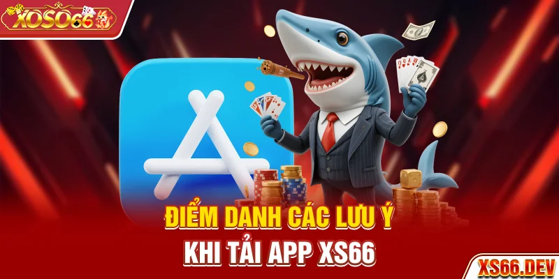 Điểm danh các lưu ý khi tải app XS66